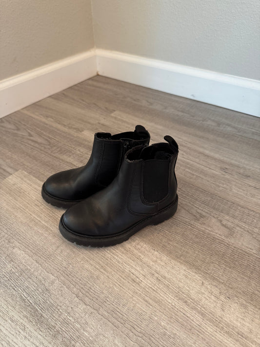 Toddler Girl Black Boots Size 9