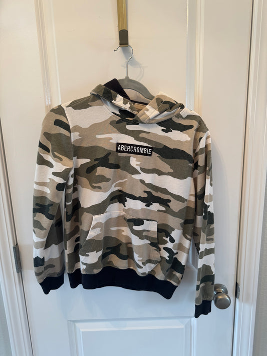 Abercrombie Kids Camo Hoodie Youth Size 13/14