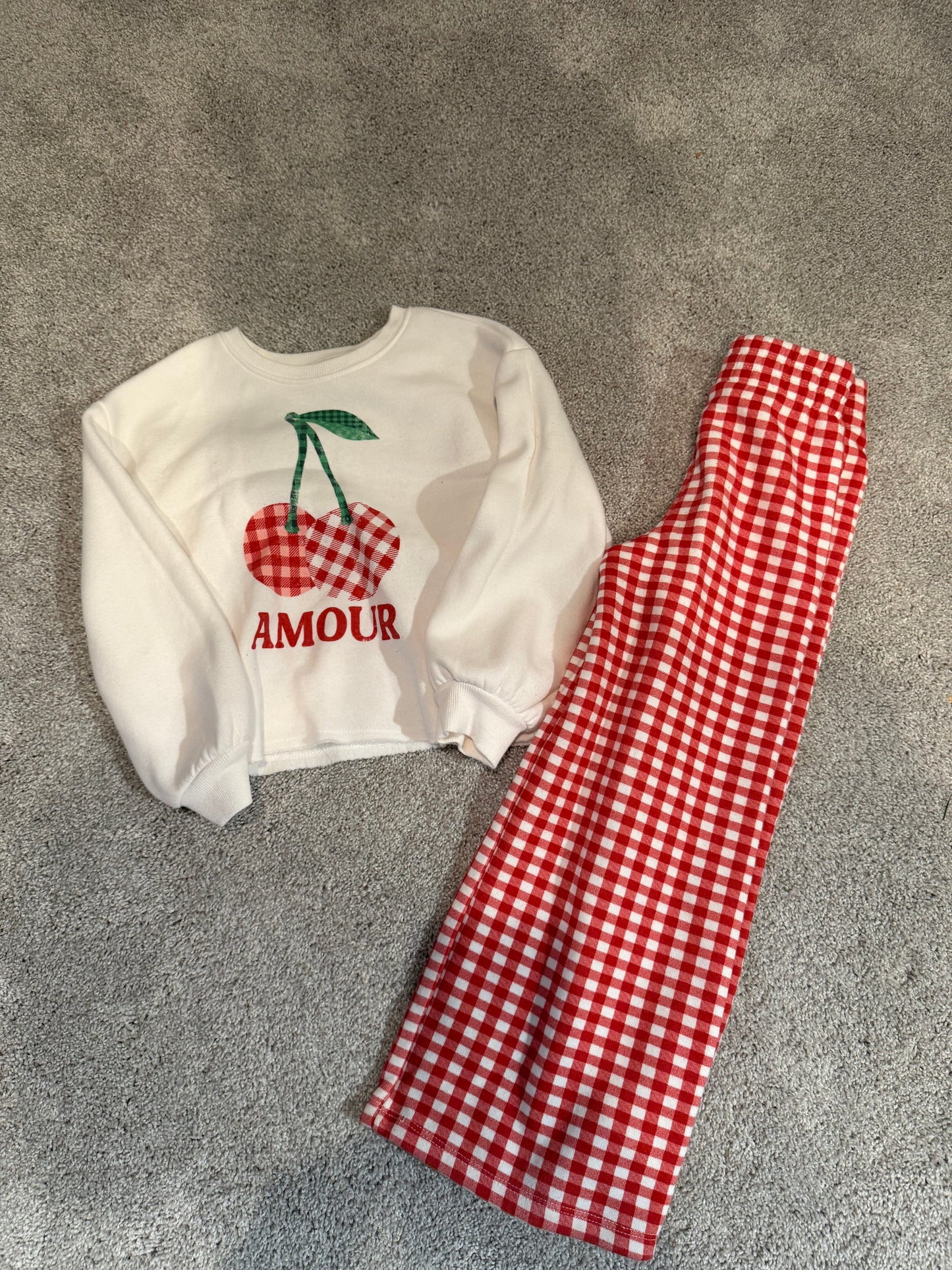 Toddler girl cherry set size 5T