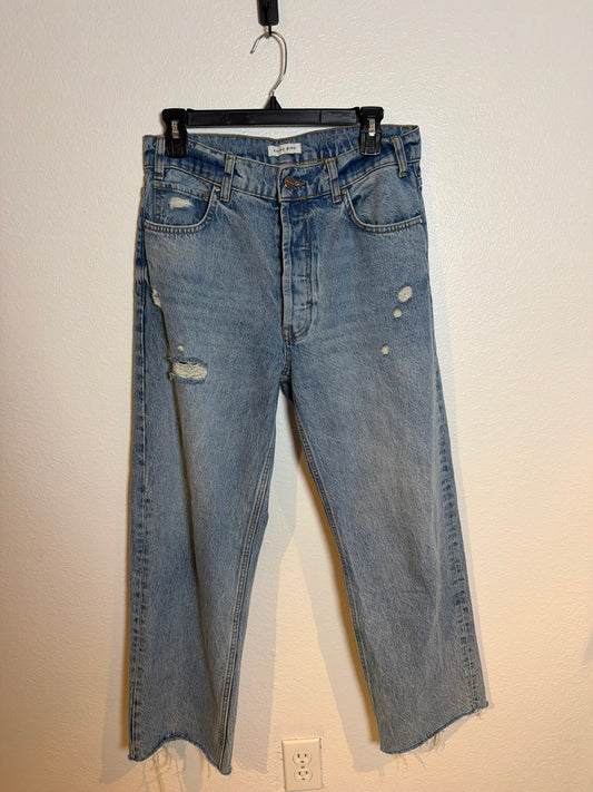 Anine Bing Raw Hem Jeans Women’s Size 28