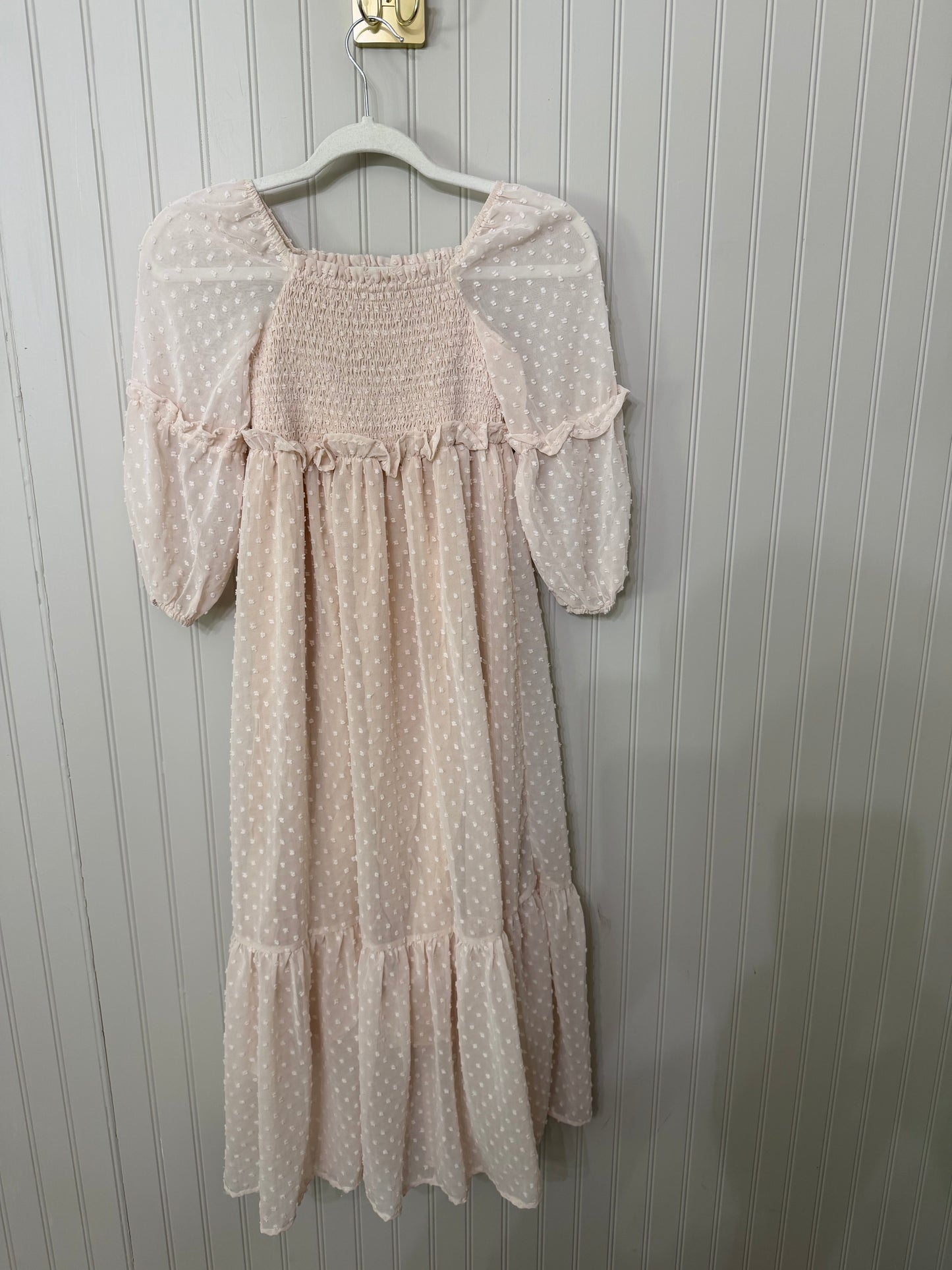 Indie Blue Polka Dot Dress Girl’s Size 12/14 NWT