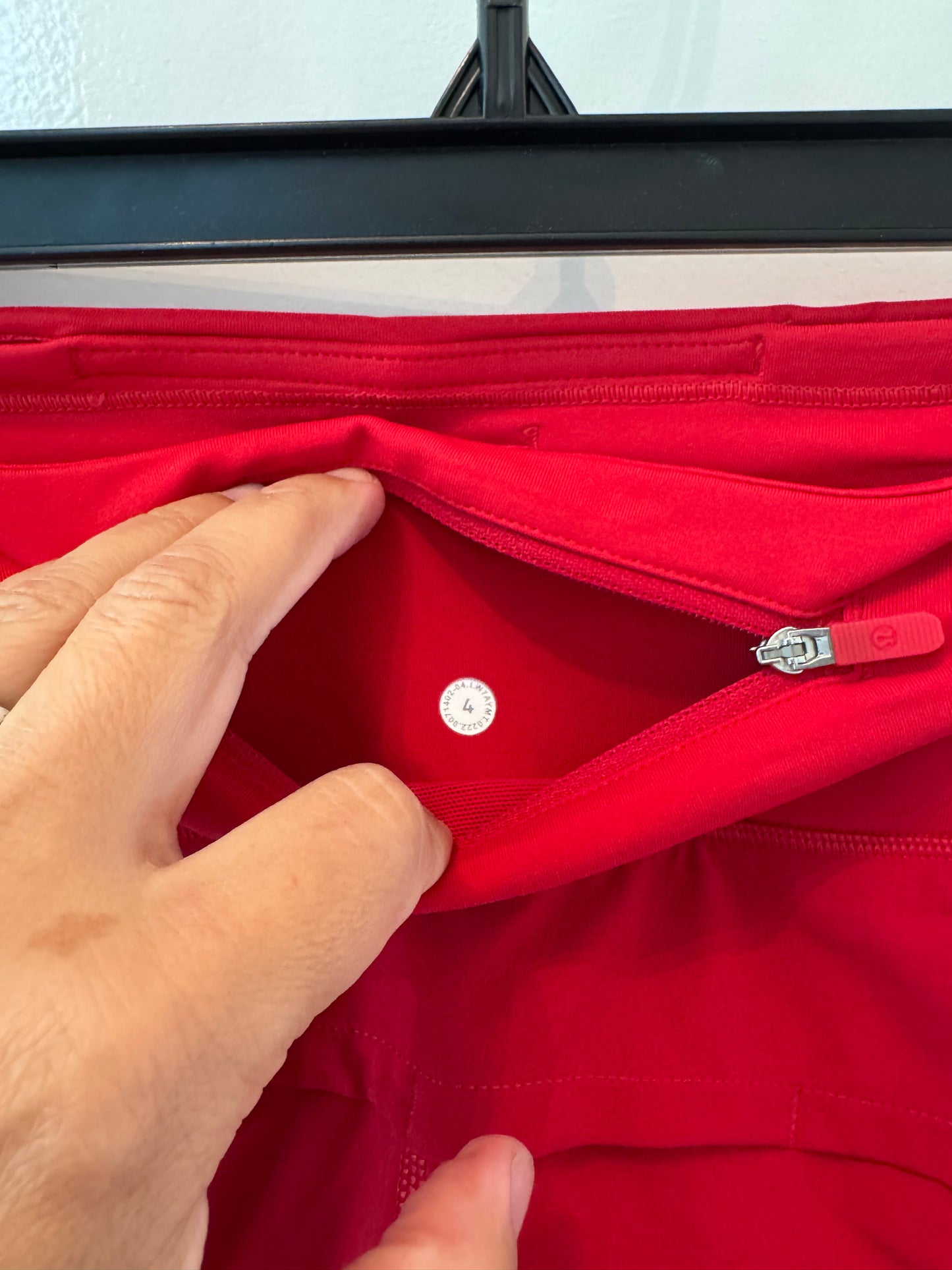 Lululemon Red Shorts Size 4