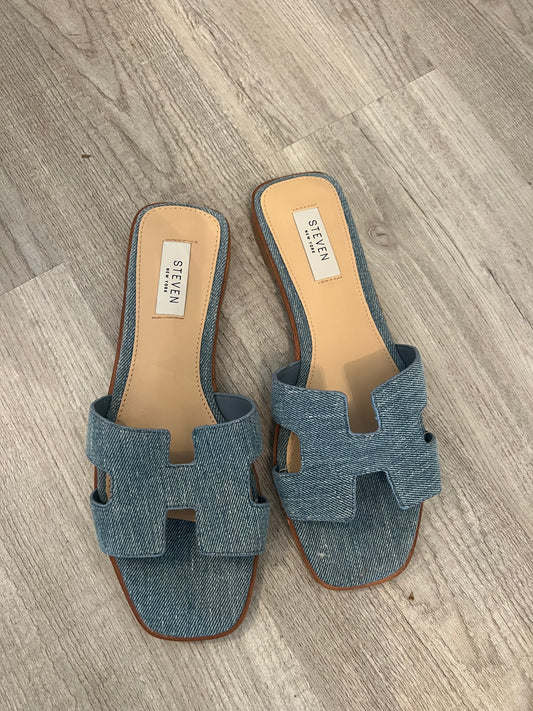 Steven Harlien Slide Sandal Size 8