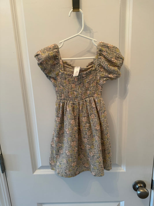 Modern Moments Floral Smock Dress w Puff Sleeves Toddler Girl Size 3T