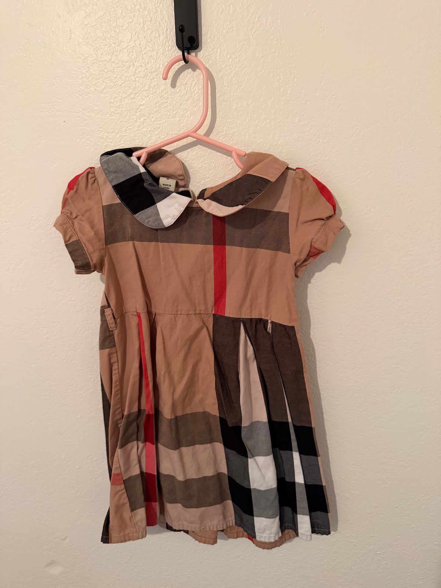 Girls Plaid Dress Size 6