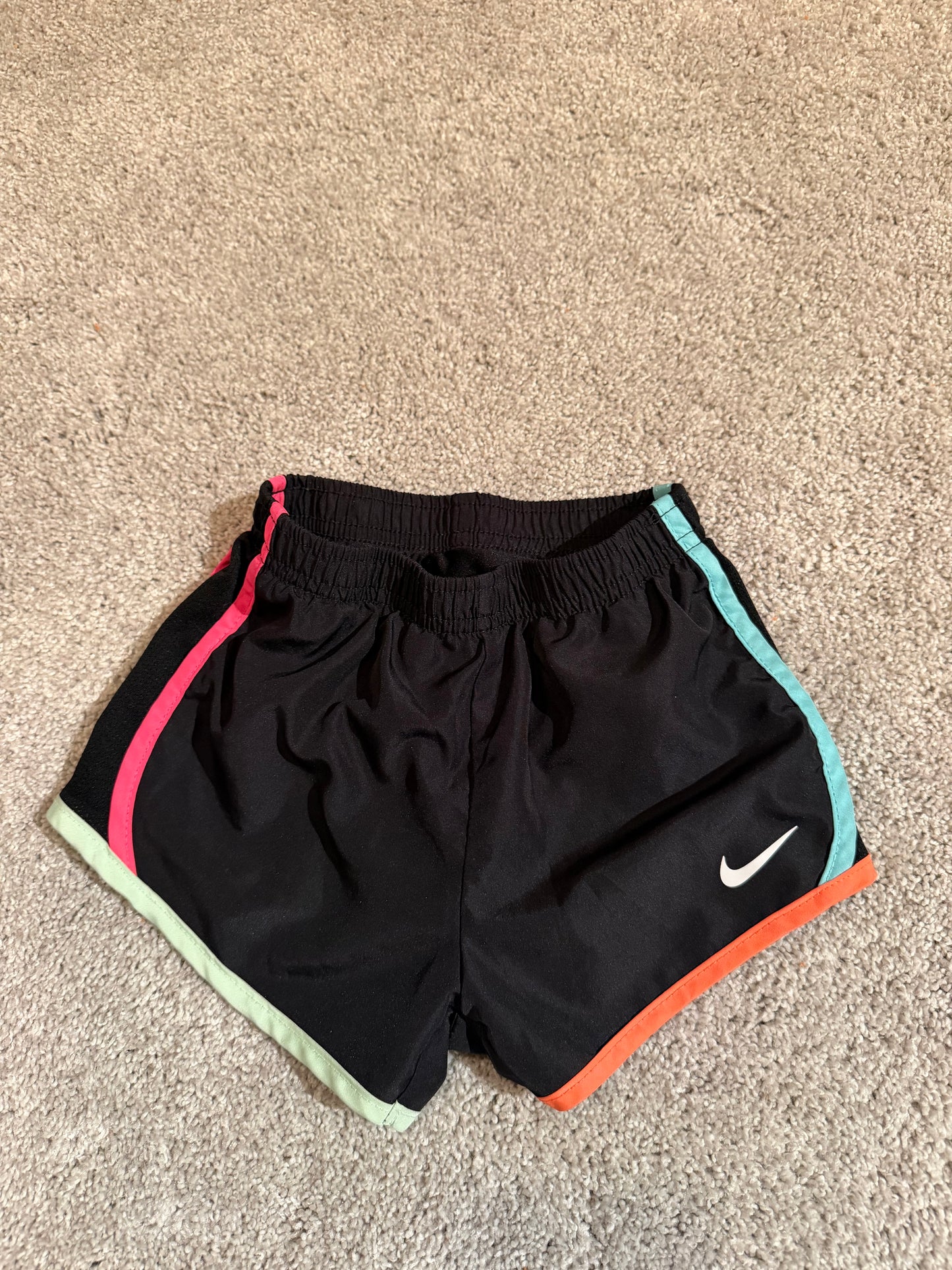 Nike Active Shorts Toddler Size 4T Black