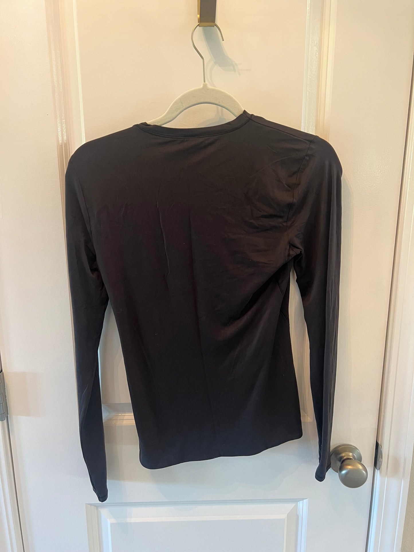 Lululemon Long Sleeve Crewneck Top Women’s Size Medium Black