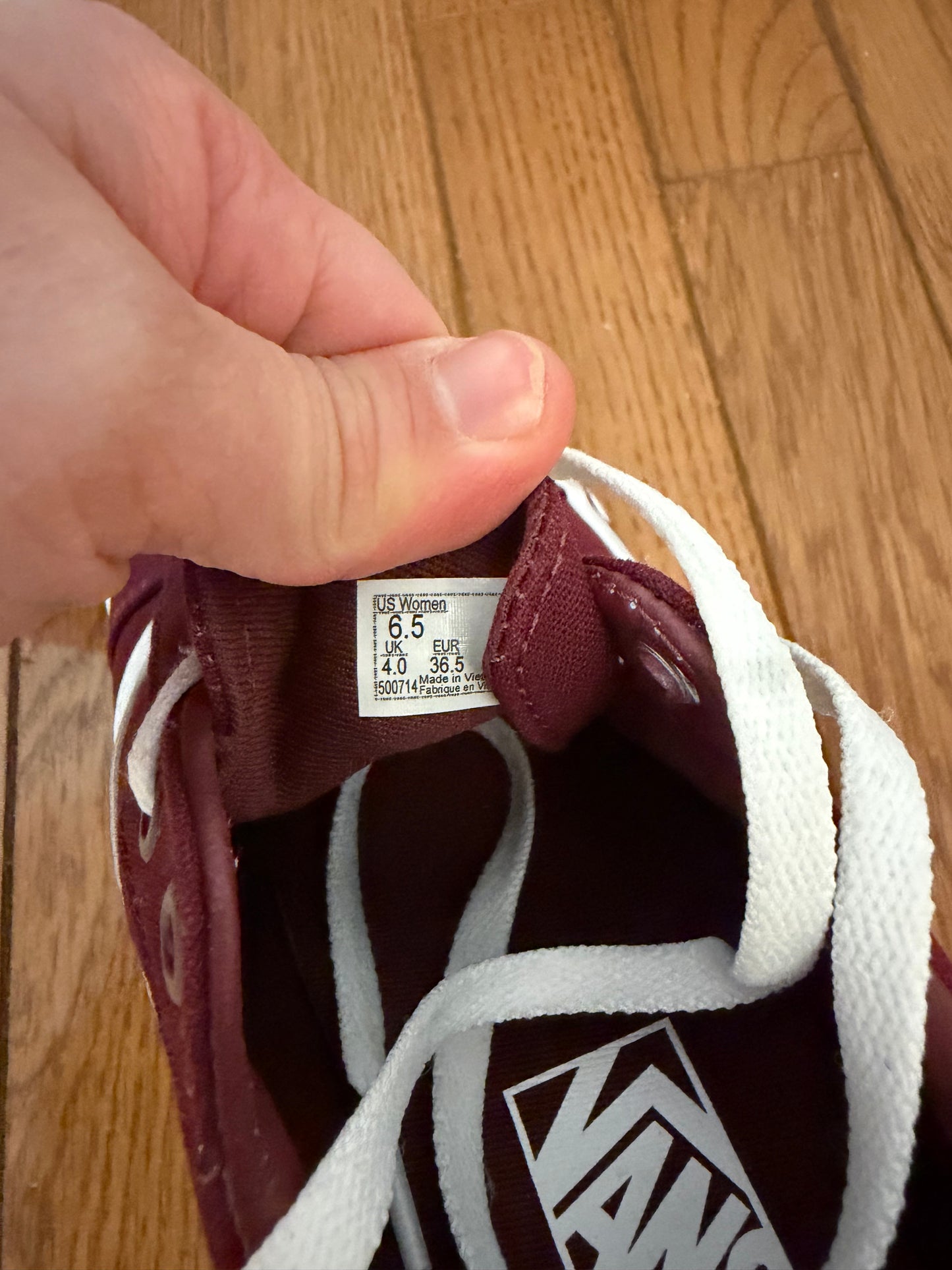 Vans women’s size 6.5