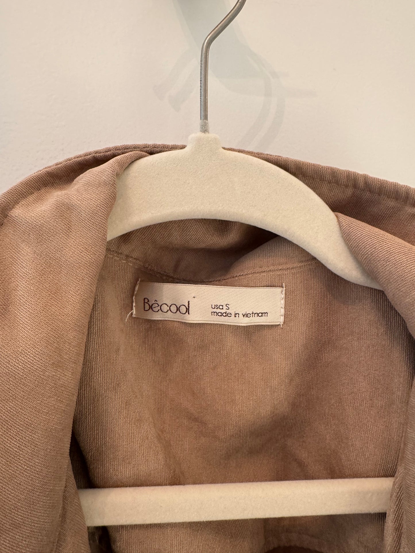 Utility Jacket Women’s Small Tan