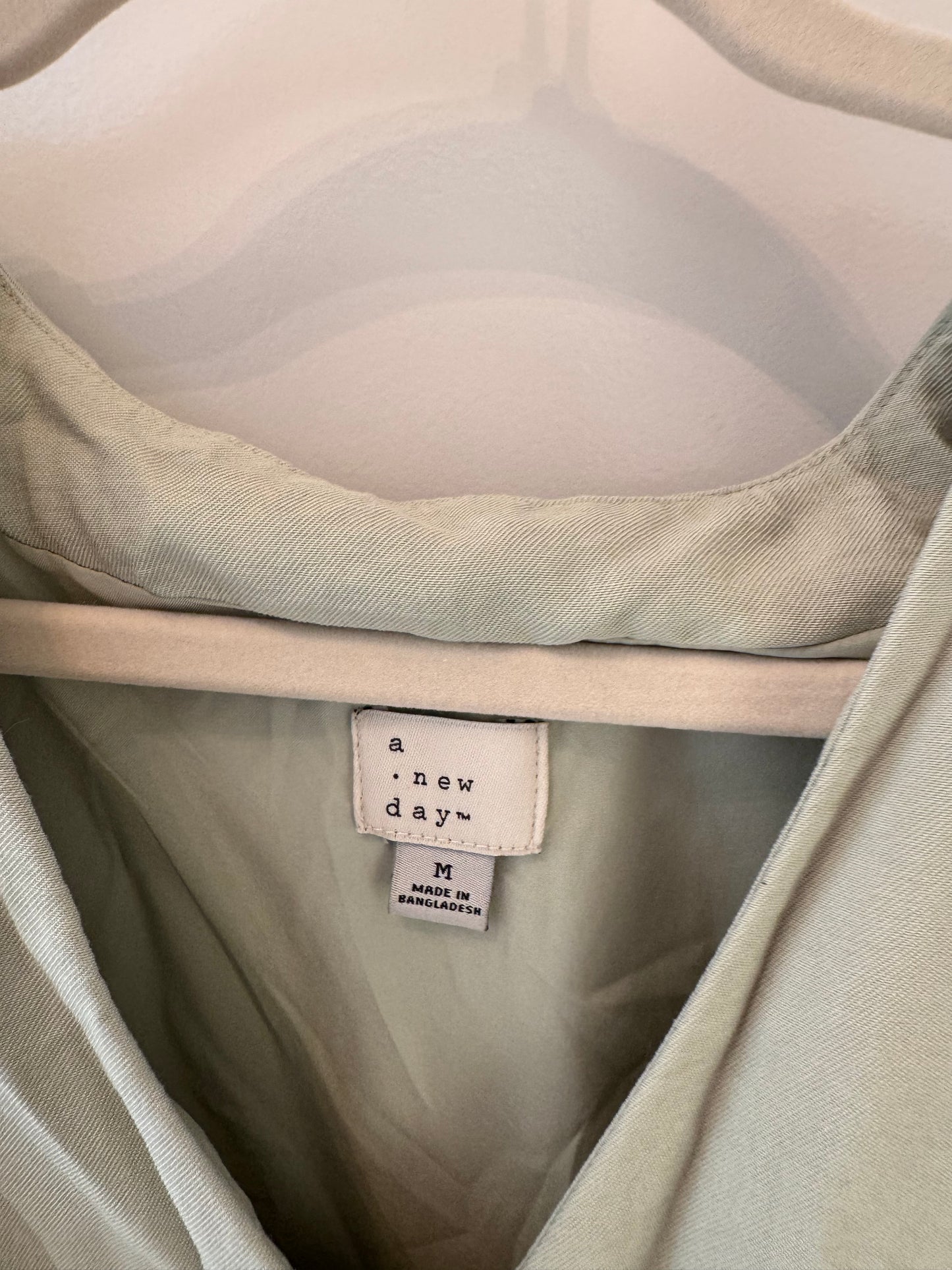 A New Day Twill Vest Women’s Medium Sage Green
