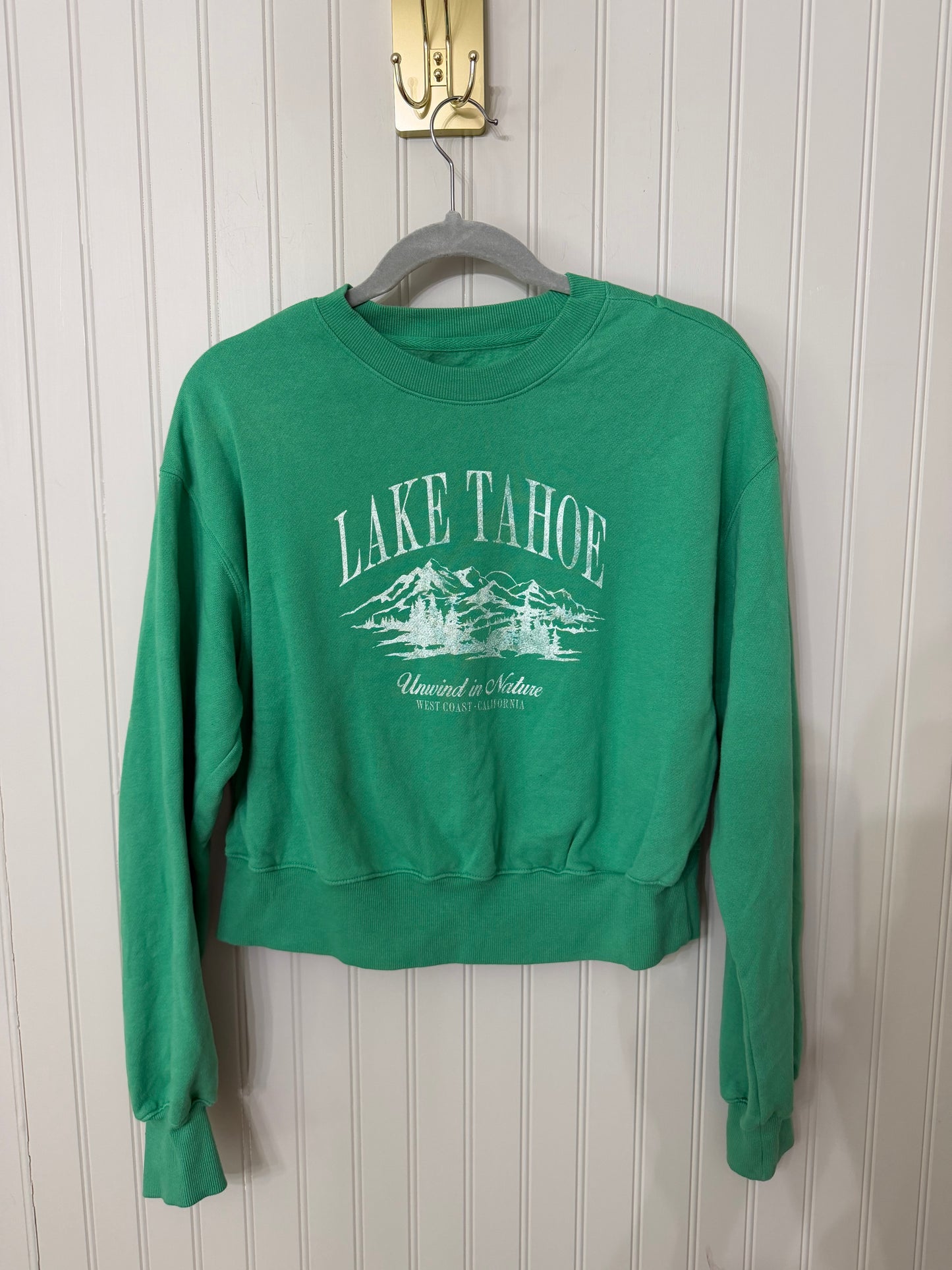 Old Navy Lake Tahoe Sweatshirt Girl’s XS Tall Green