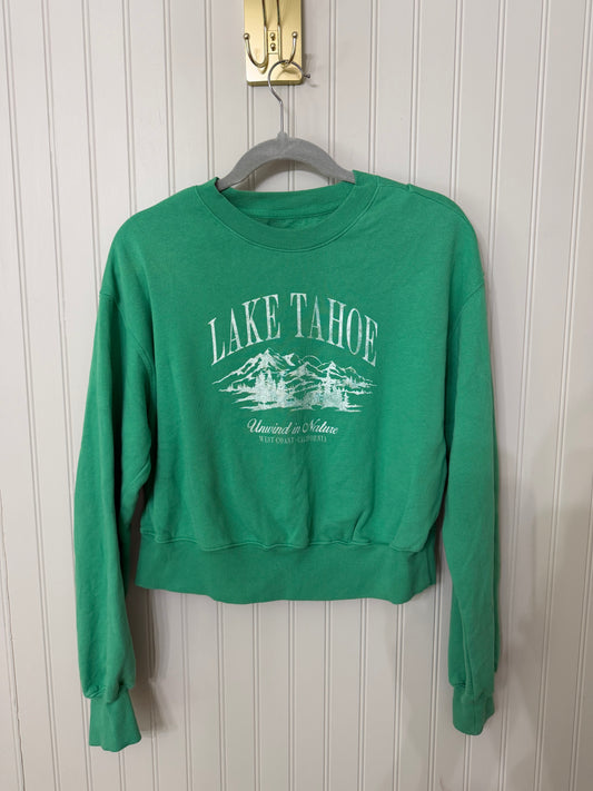 Old Navy Lake Tahoe Sweatshirt Girl’s XS Tall Green