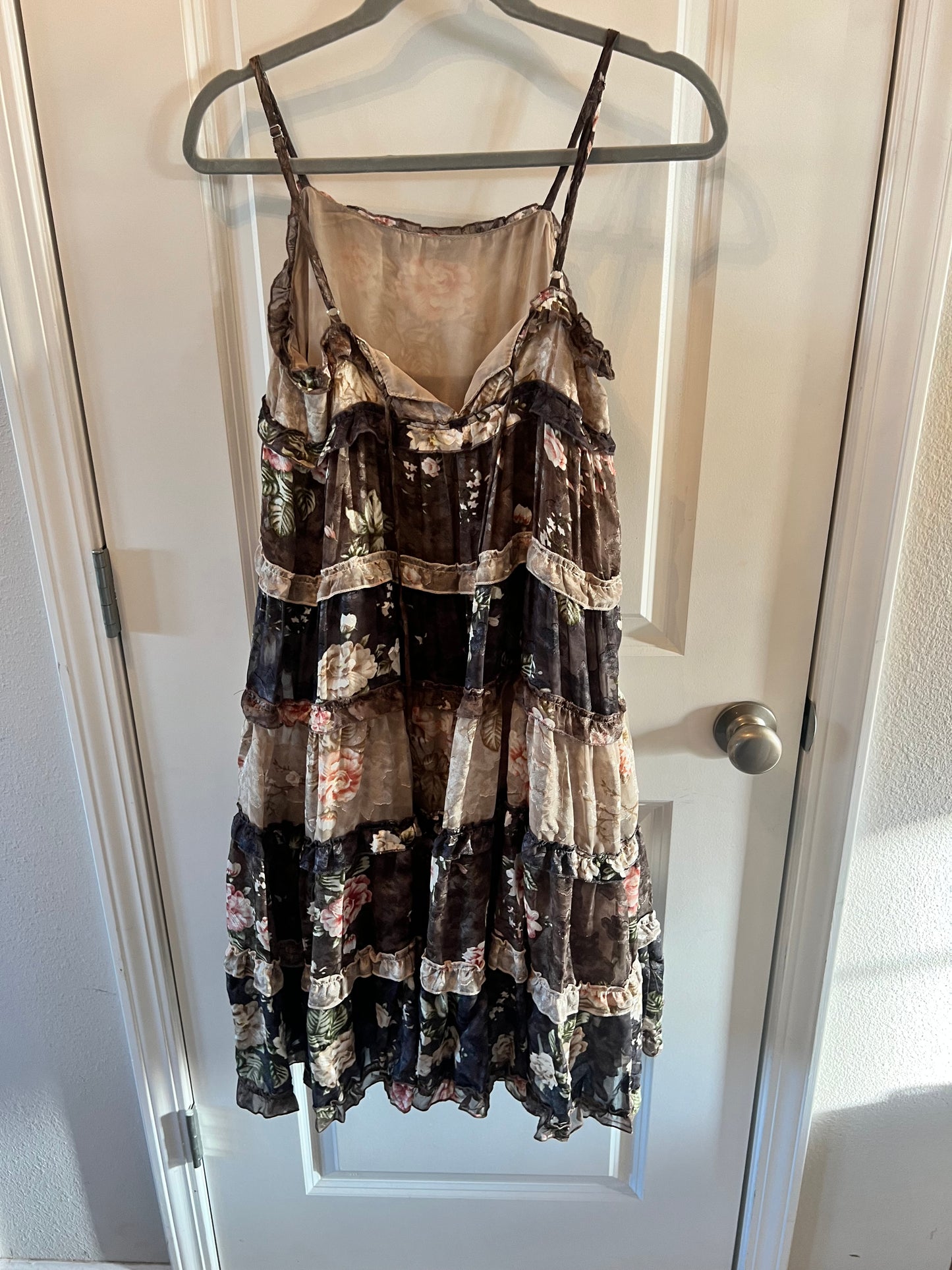 Storia Floral Tiered Summer Dress Women’s Small NWT