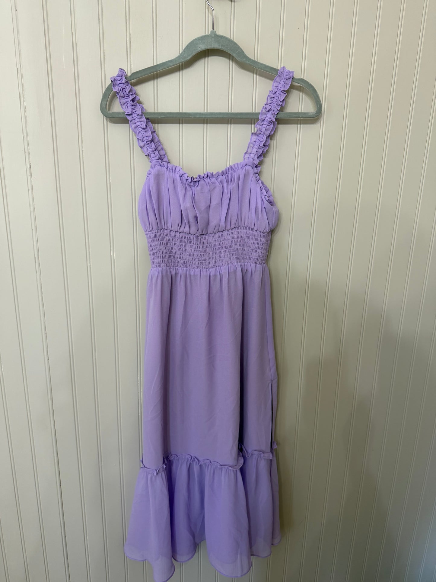 Lovers + Friends Arden Midi Dress Women’s XS Lilac NWT