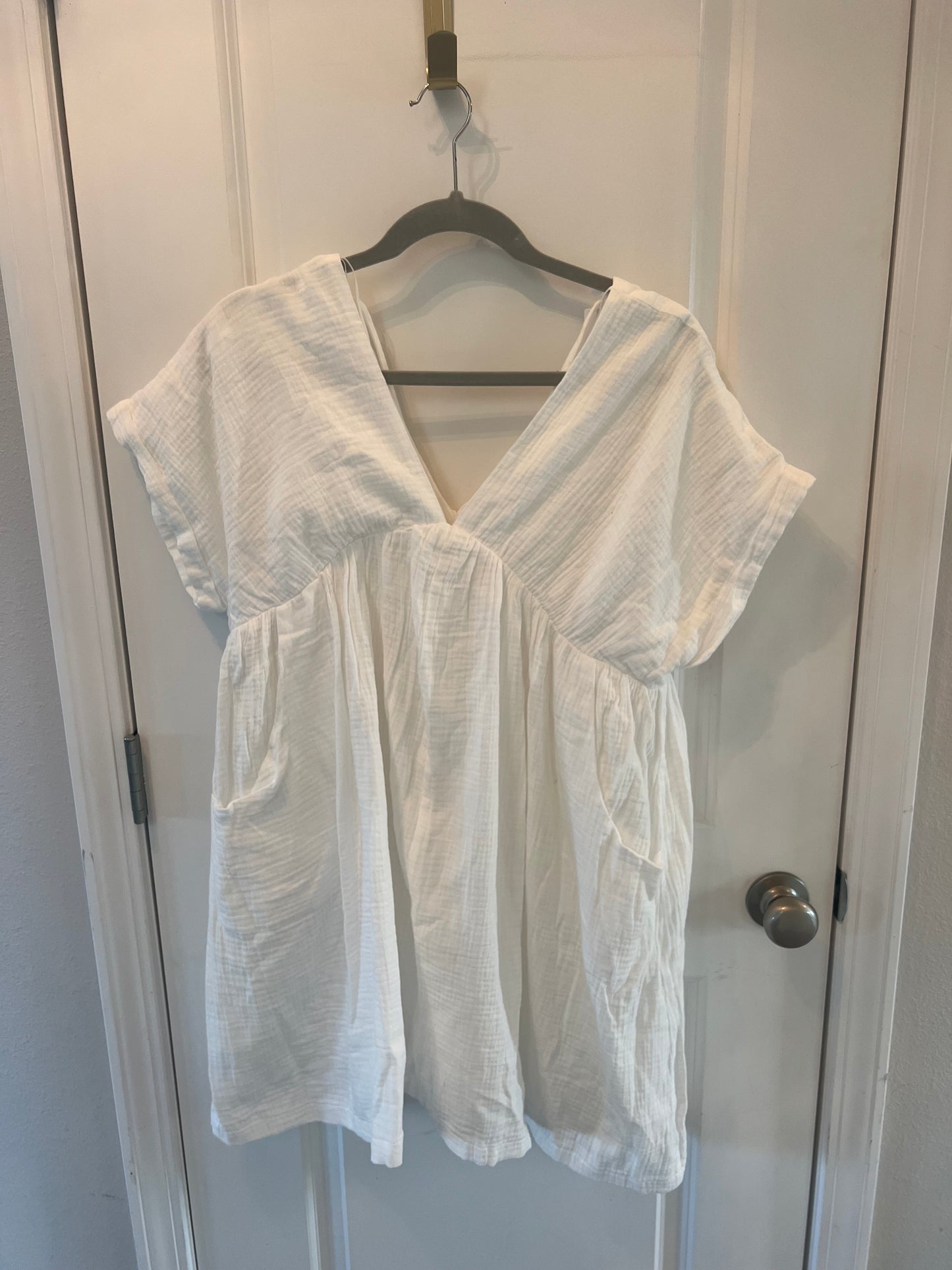 Talulah High Waist Summer Dress Women’s Size Large White