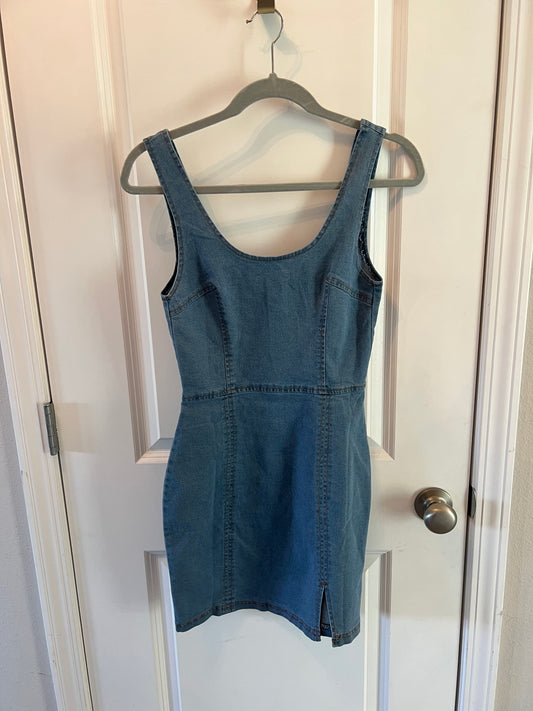 Vici Denim Dress Size Small (has stretch)