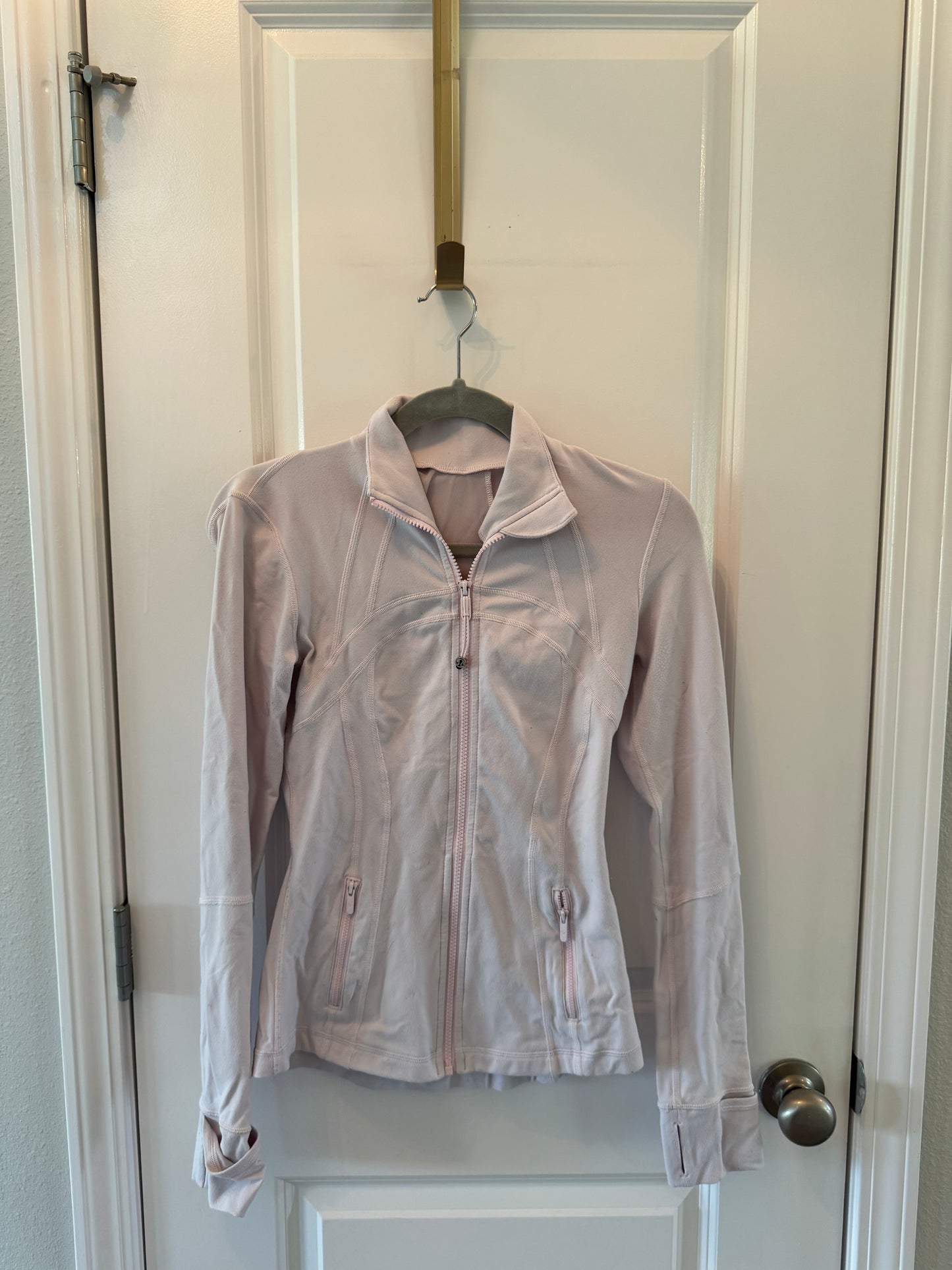 Lululemon Define Jacket Women’s Size 4 Light Pink