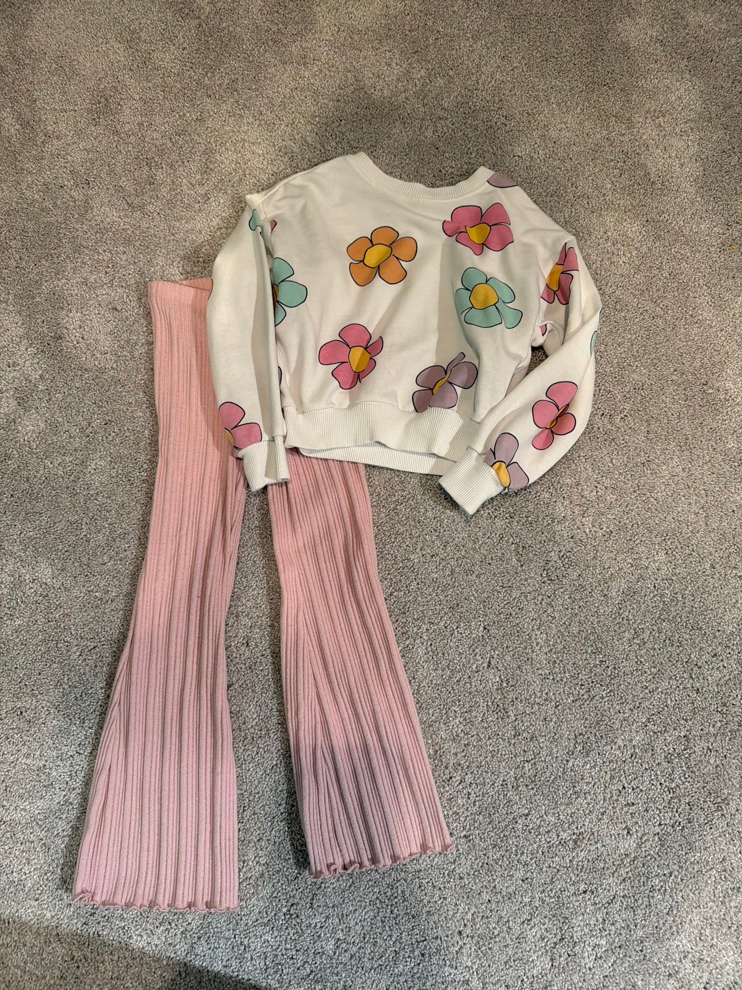 Toddler girl floral set size 5