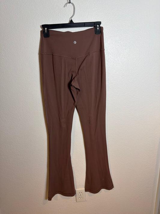 Lululemon Brown Mini Flare Leggings Size 8