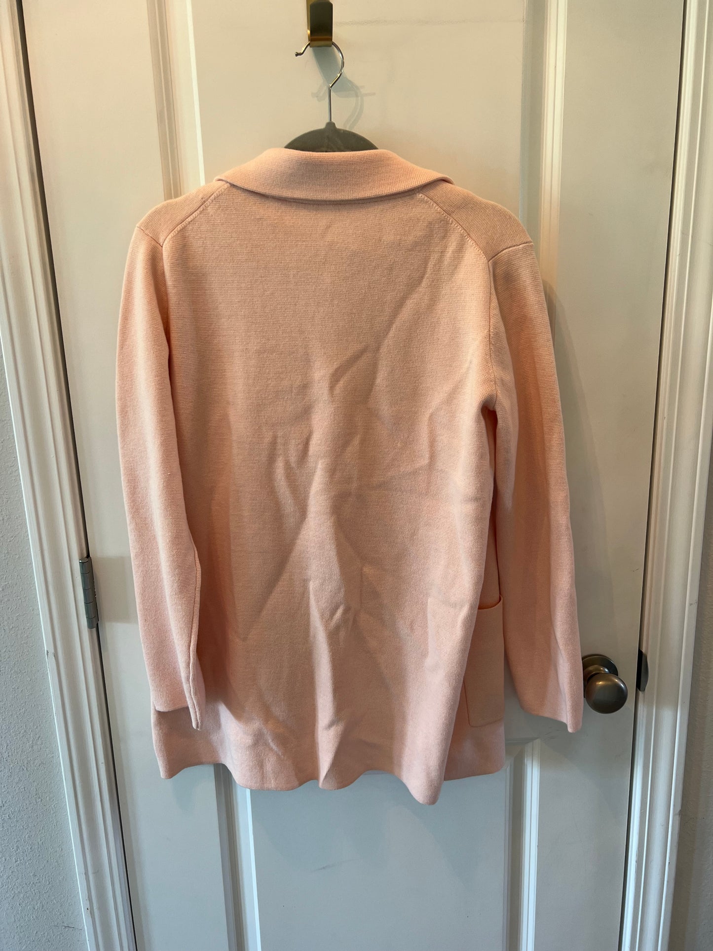 Magaschoni Knit Blazer Women’s Size Small Peach