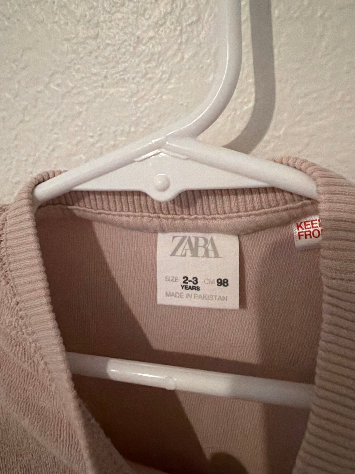 Zara Knit Top Toddler Size 2-3 Years