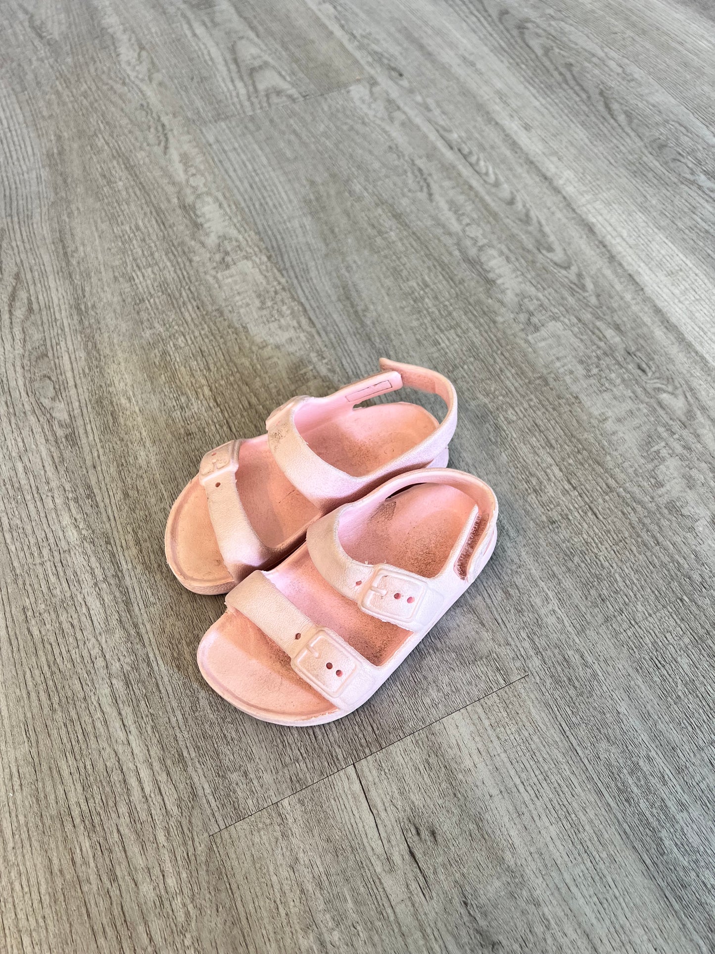 Cat & Jack Sandals Toddler Girl Size 6 Light Pink