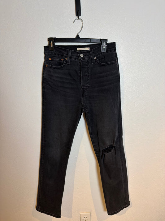 Levi’s Wedgie Straight Jeans Women’s Size 29 Black