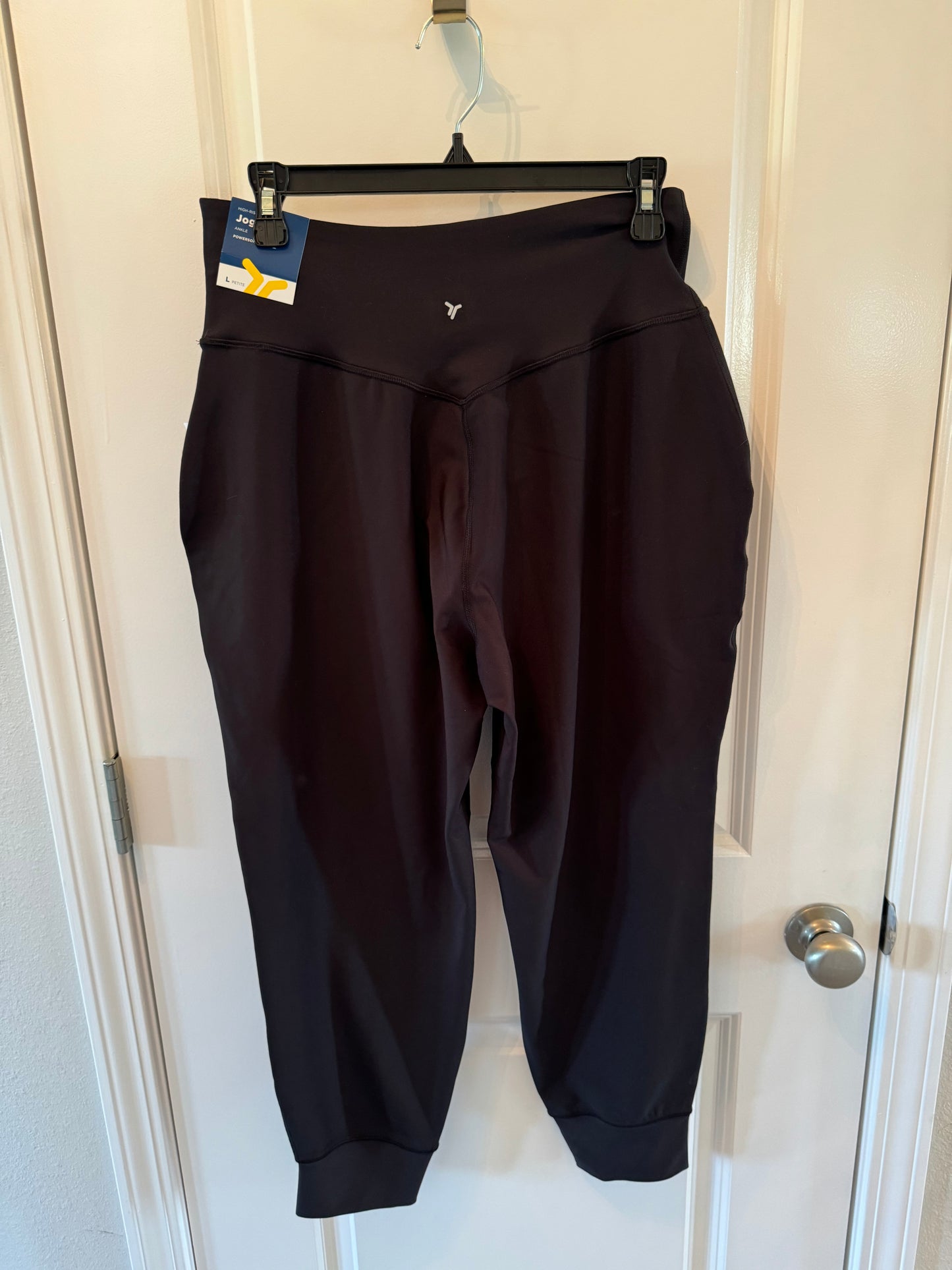 Old Navy Black Joggers Size Large Petite