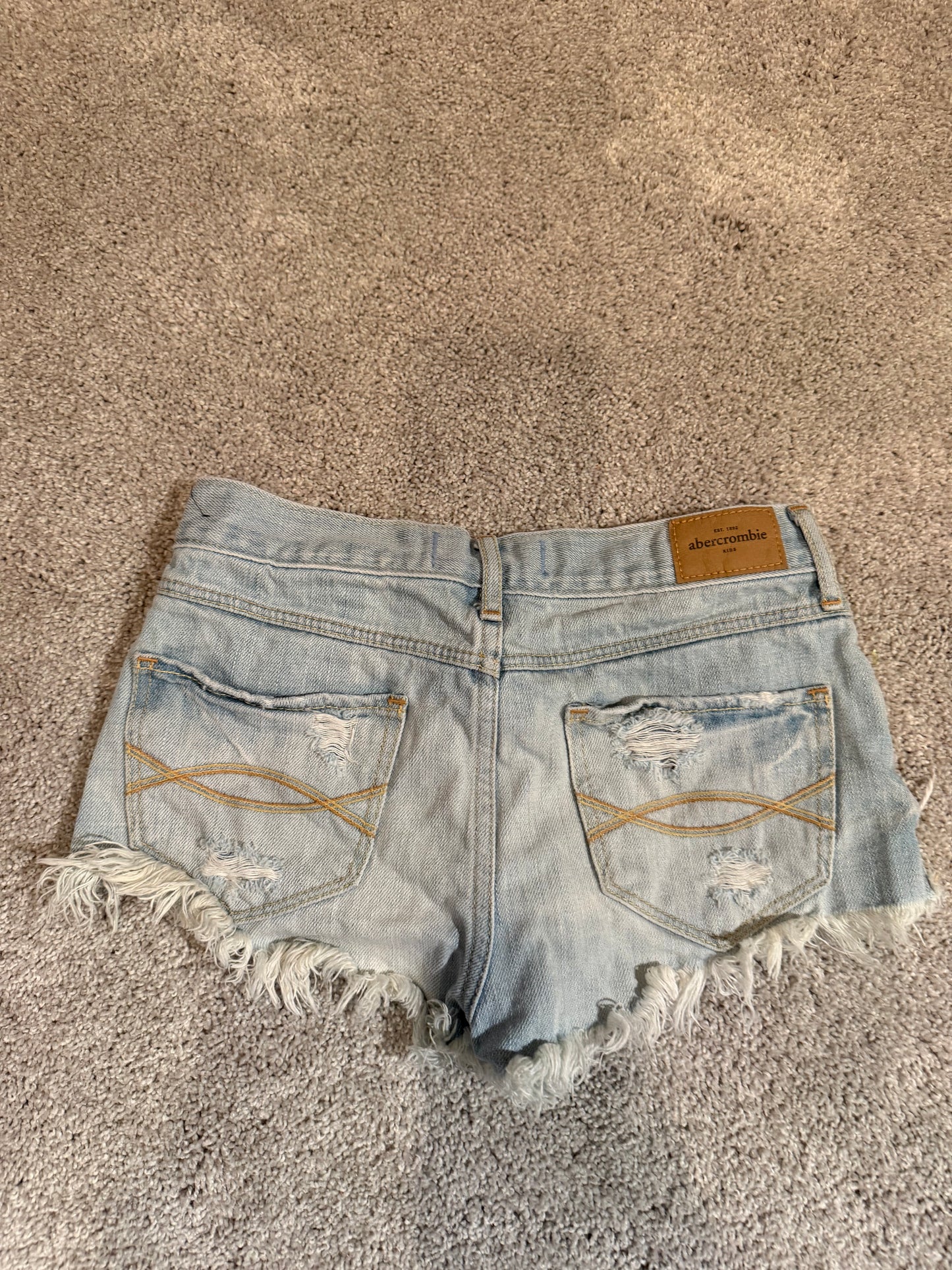 Abercrombie & Fitch Denim Shorts Girl’s Size 14
