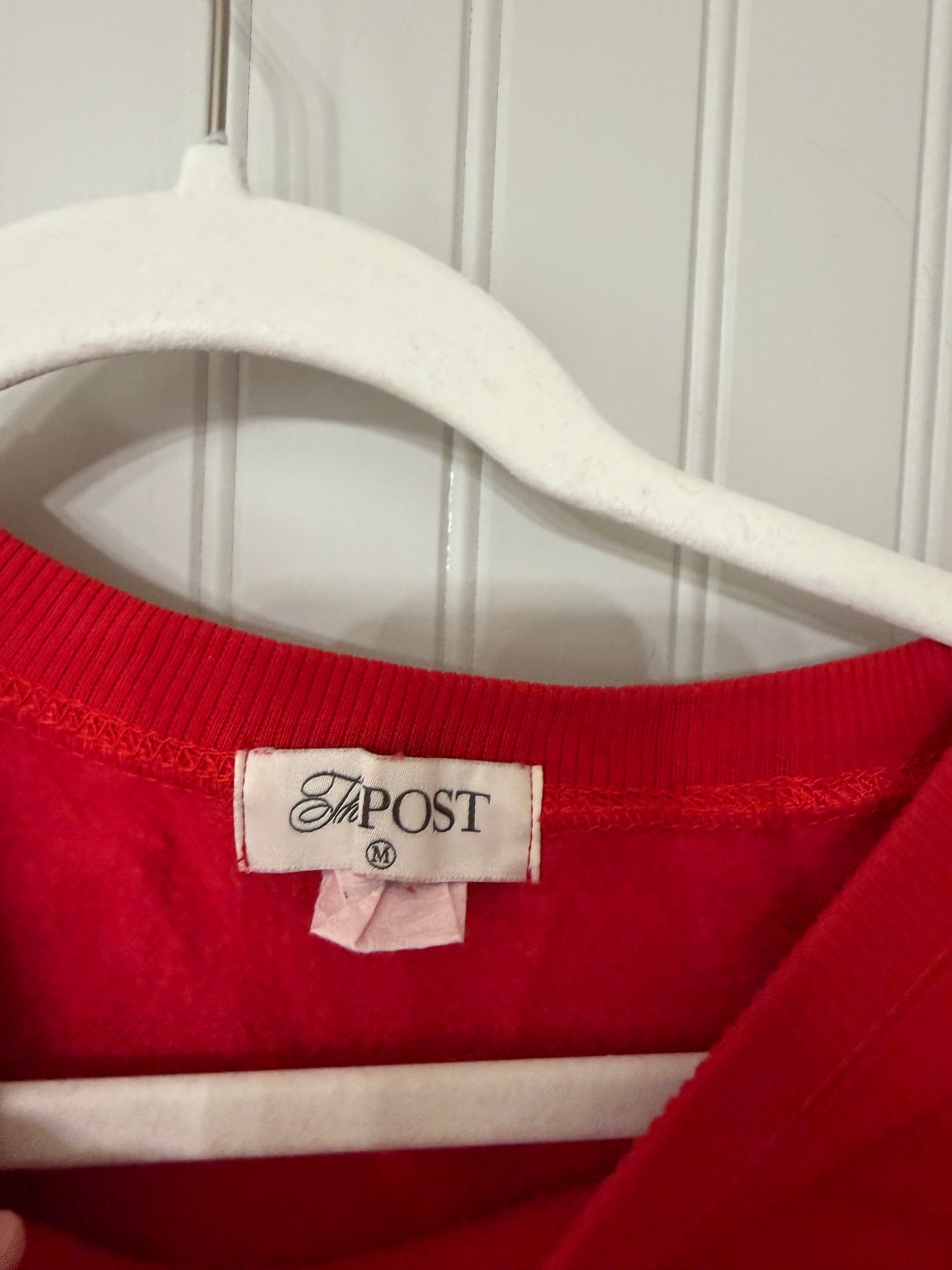 The Post Graphic Sweatshirt Women’s Medium Red