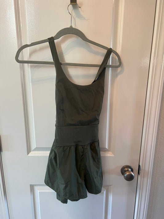 Olive Green Romper Size smal