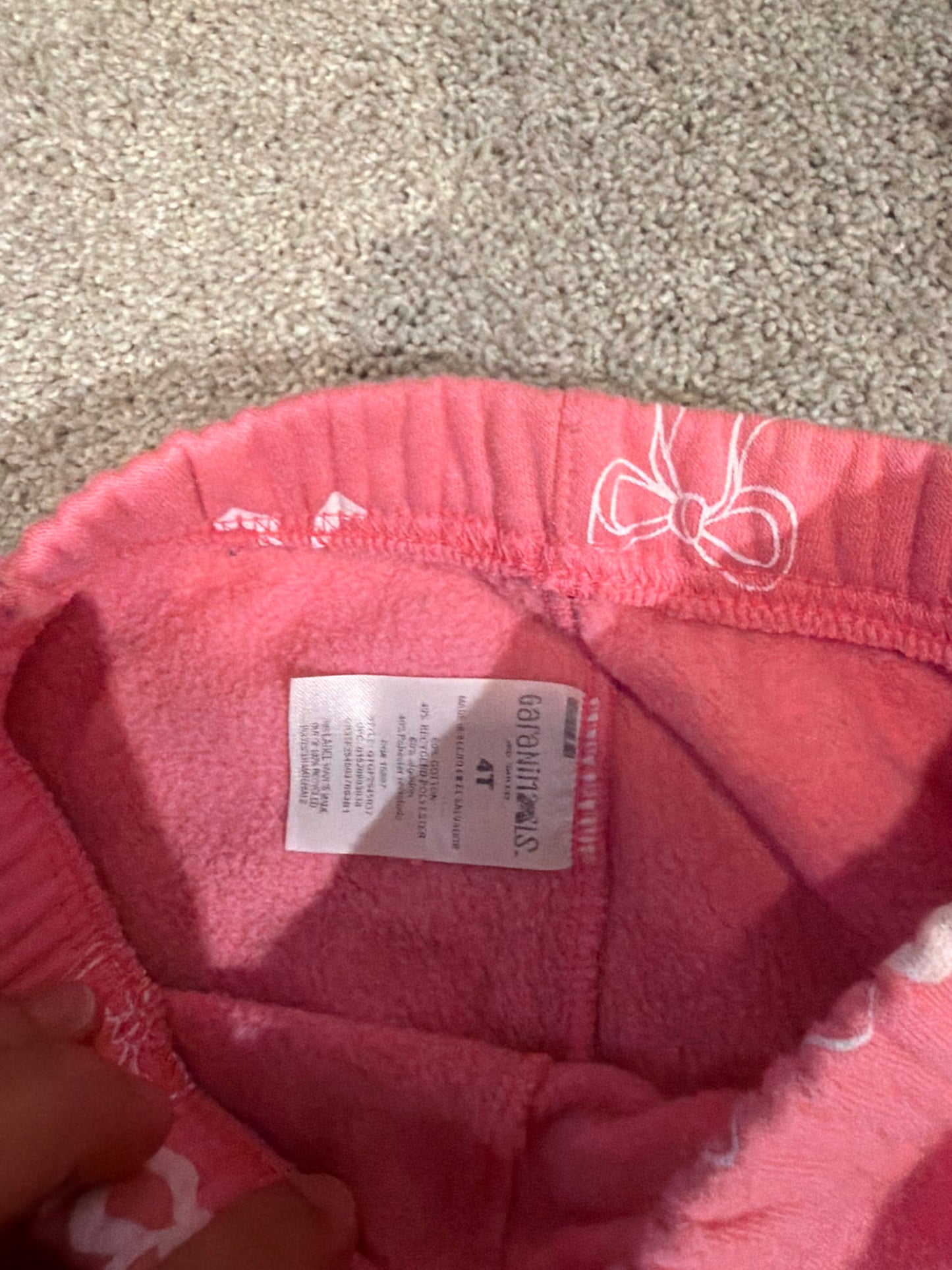 Toddler girl bow set size 4-5T