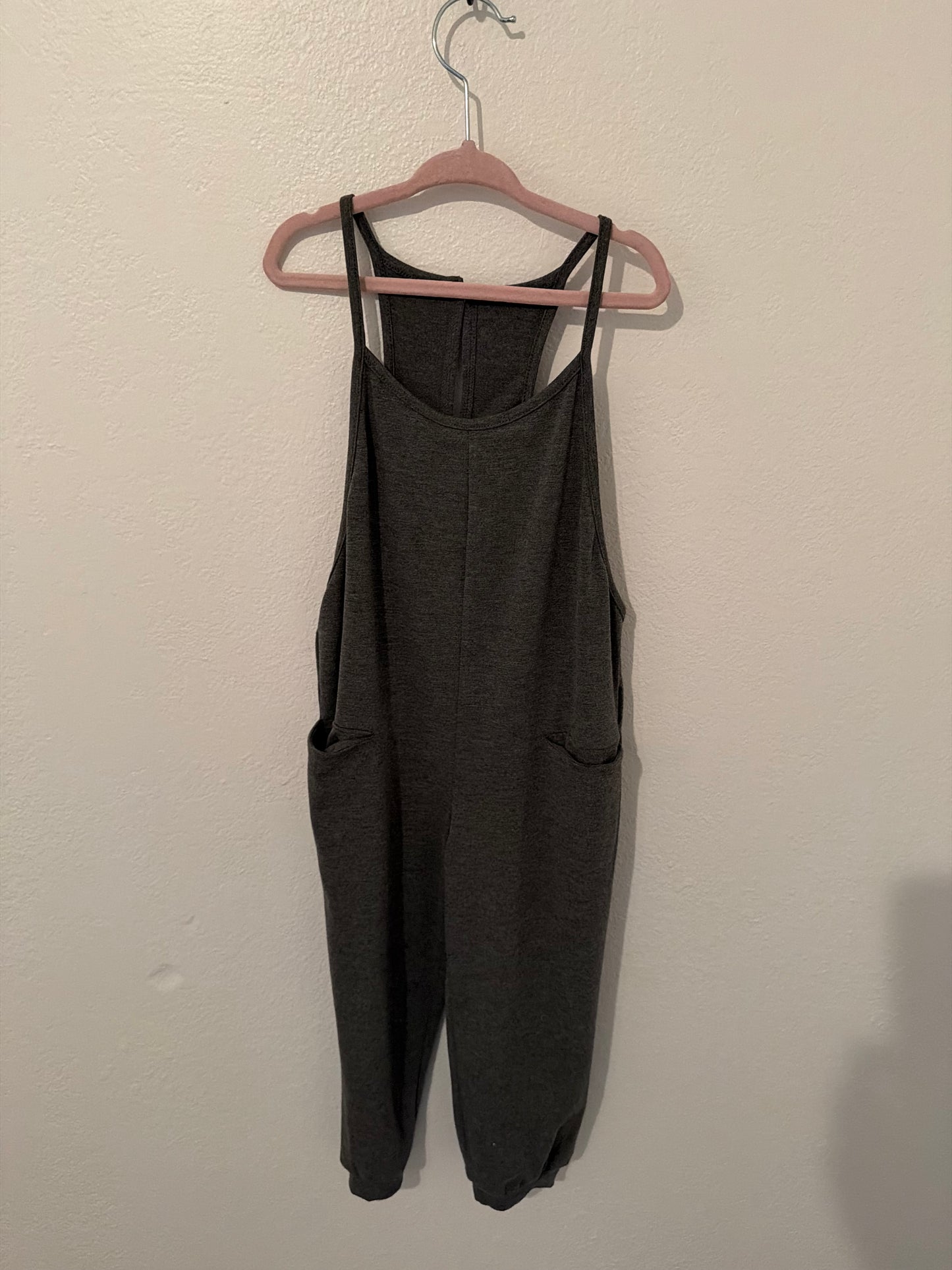 Toddler girl gray jumpsuit size 4T