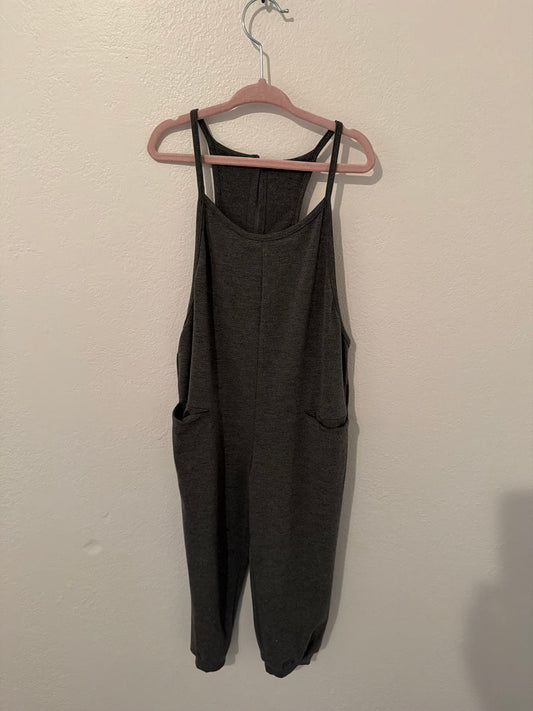 Toddler girl gray jumpsuit size 4T