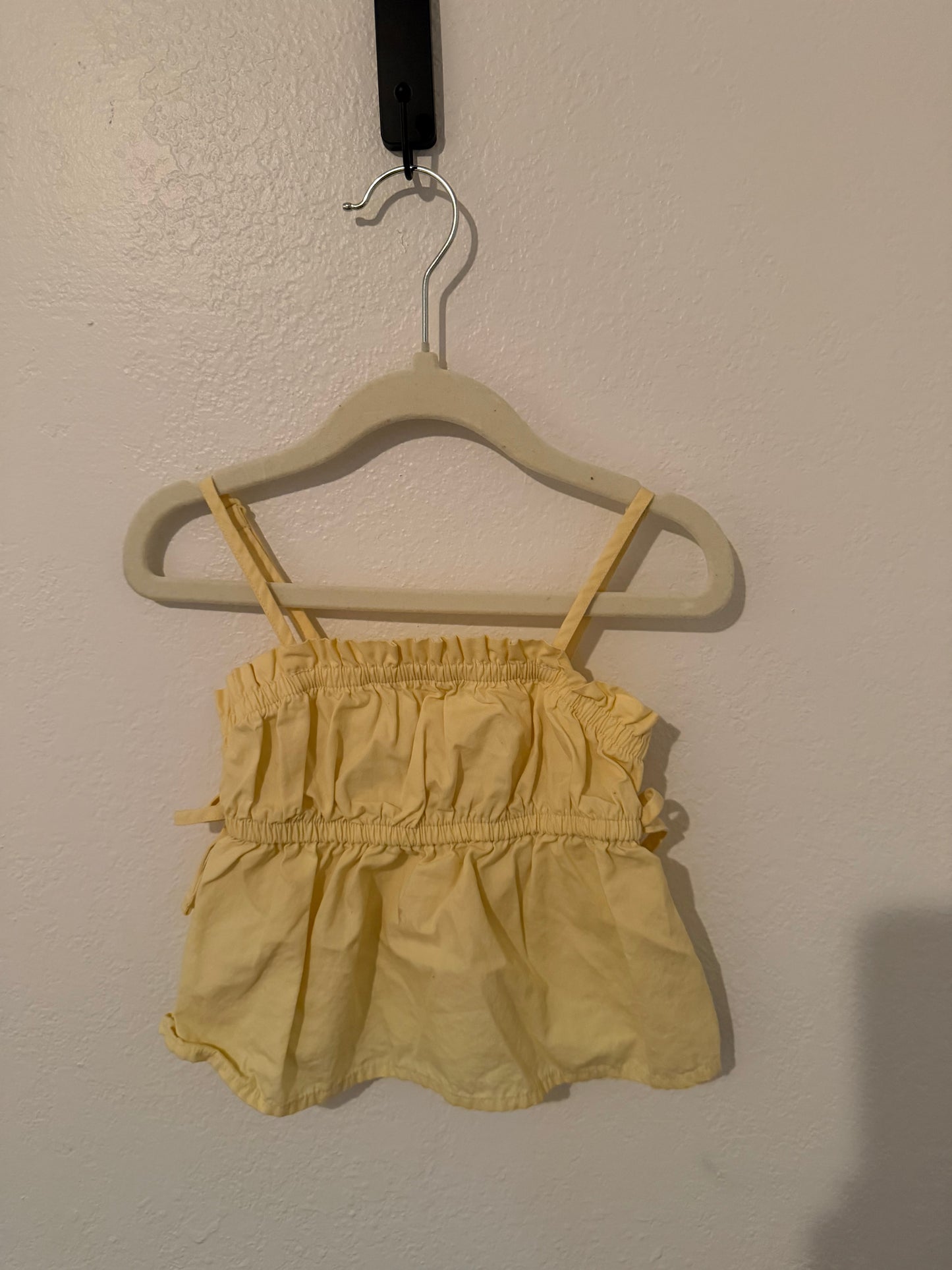 Toddler Girl Yellow Tank Size 4/5
