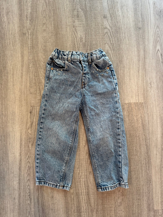 Toddler Girl Zara Jeans Size 3/4 Years