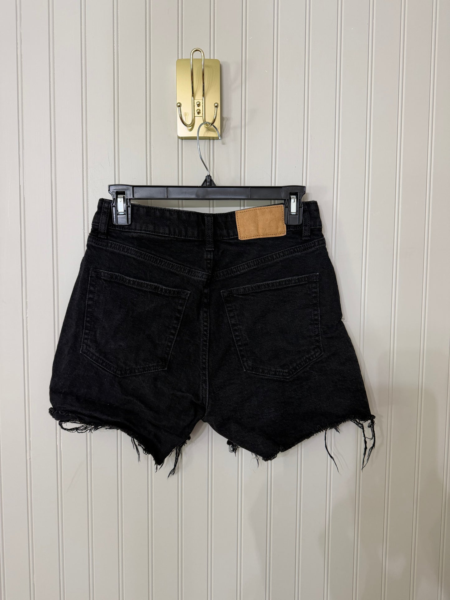 H&M Denim Shorts Women’s Size 6 Black