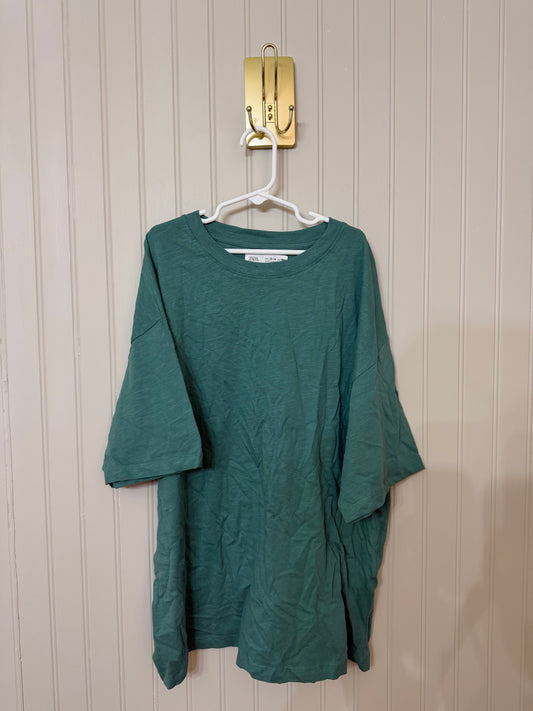 Zara Tee Youth Size 13-14 Years Teal