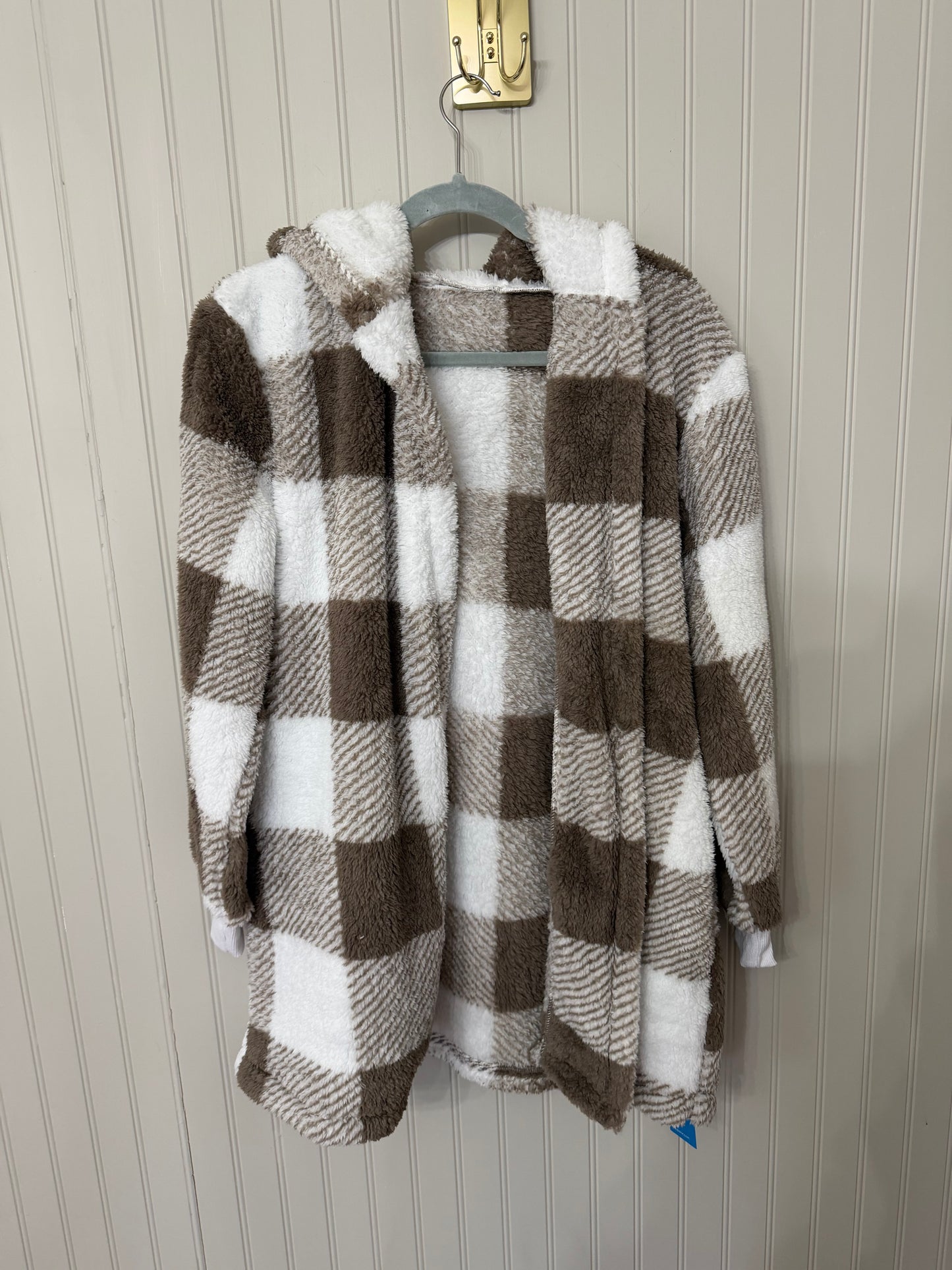 Cupshe Plaid Hooded Jacket Women’s Small NWT