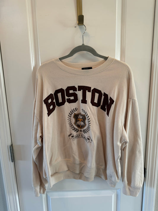 Boston Crewneck Size Large