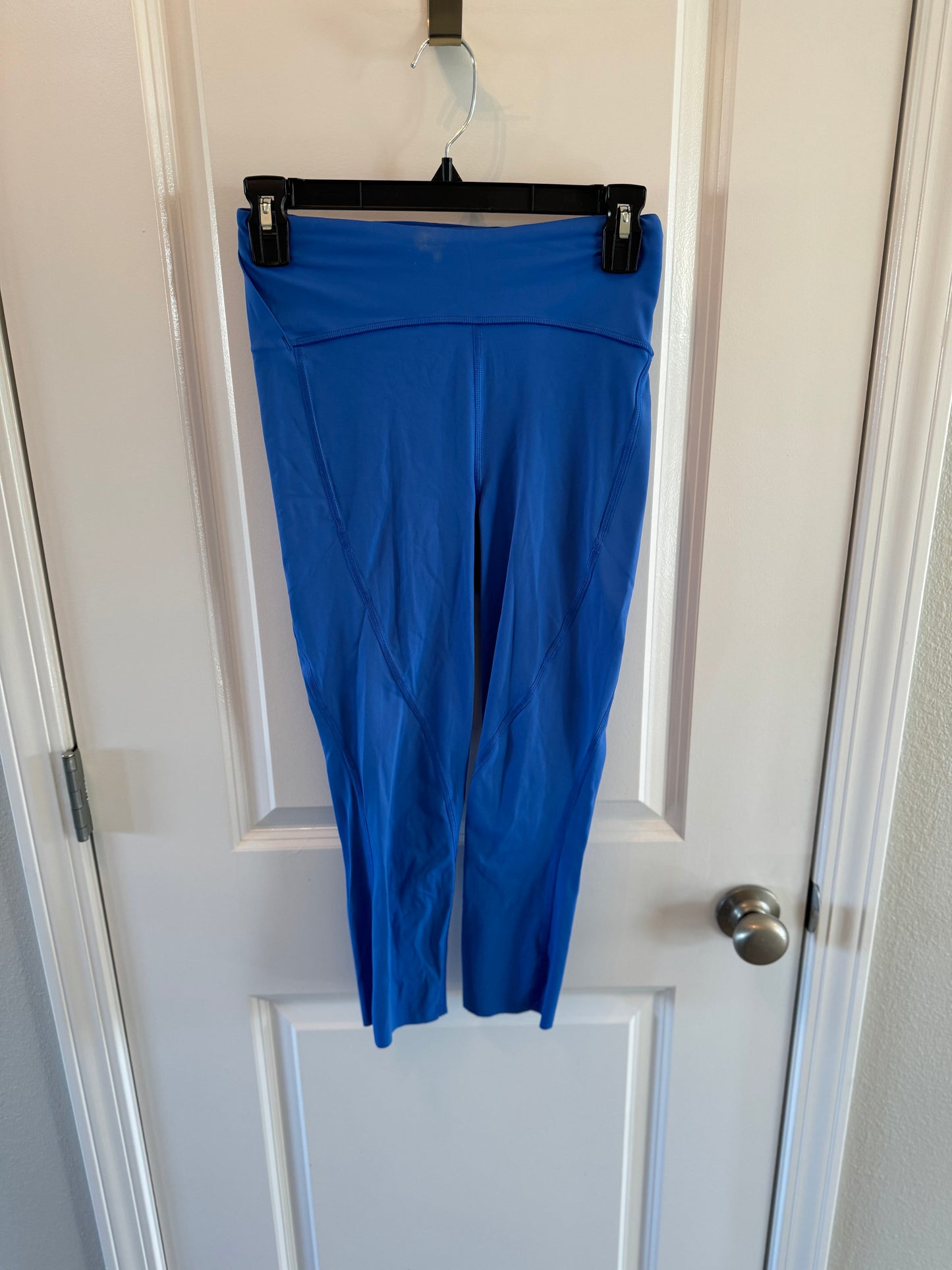 Lululemon High Rise Crop Leggings Women’s 4 Royal Blue