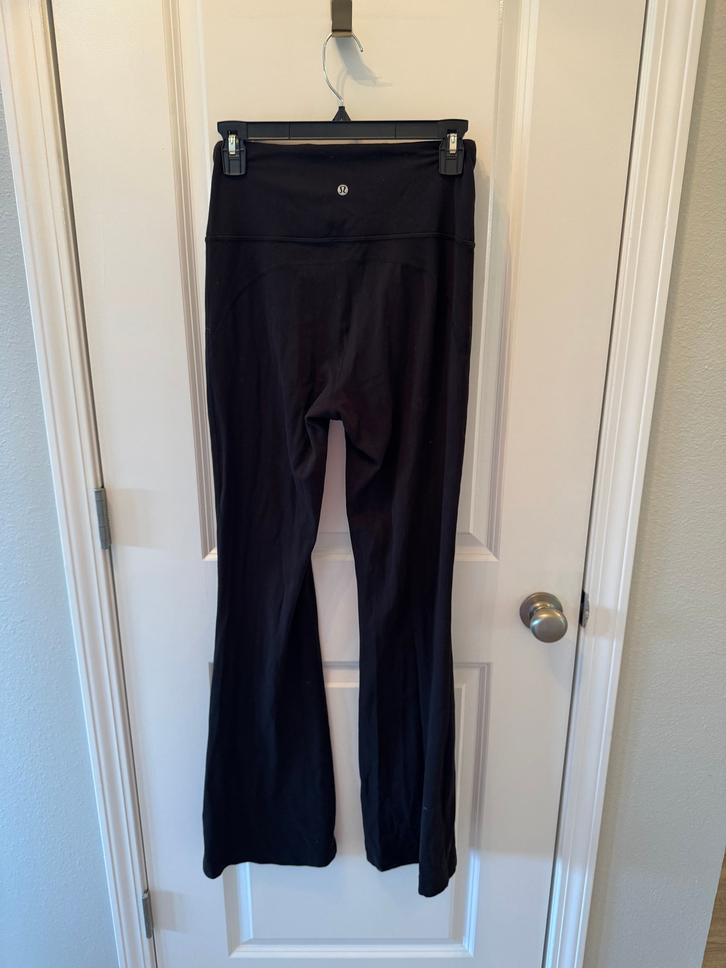 Lululemon Black Flare Leggings Size 8