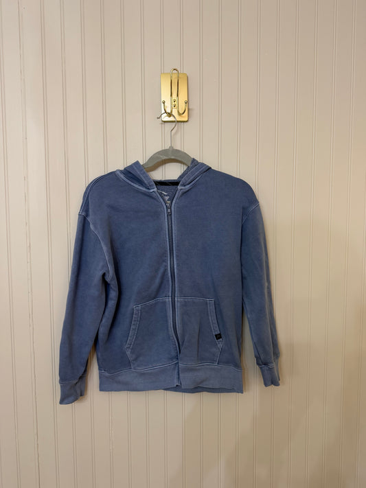 Full Zip Hoodie Youth Size Large Blue