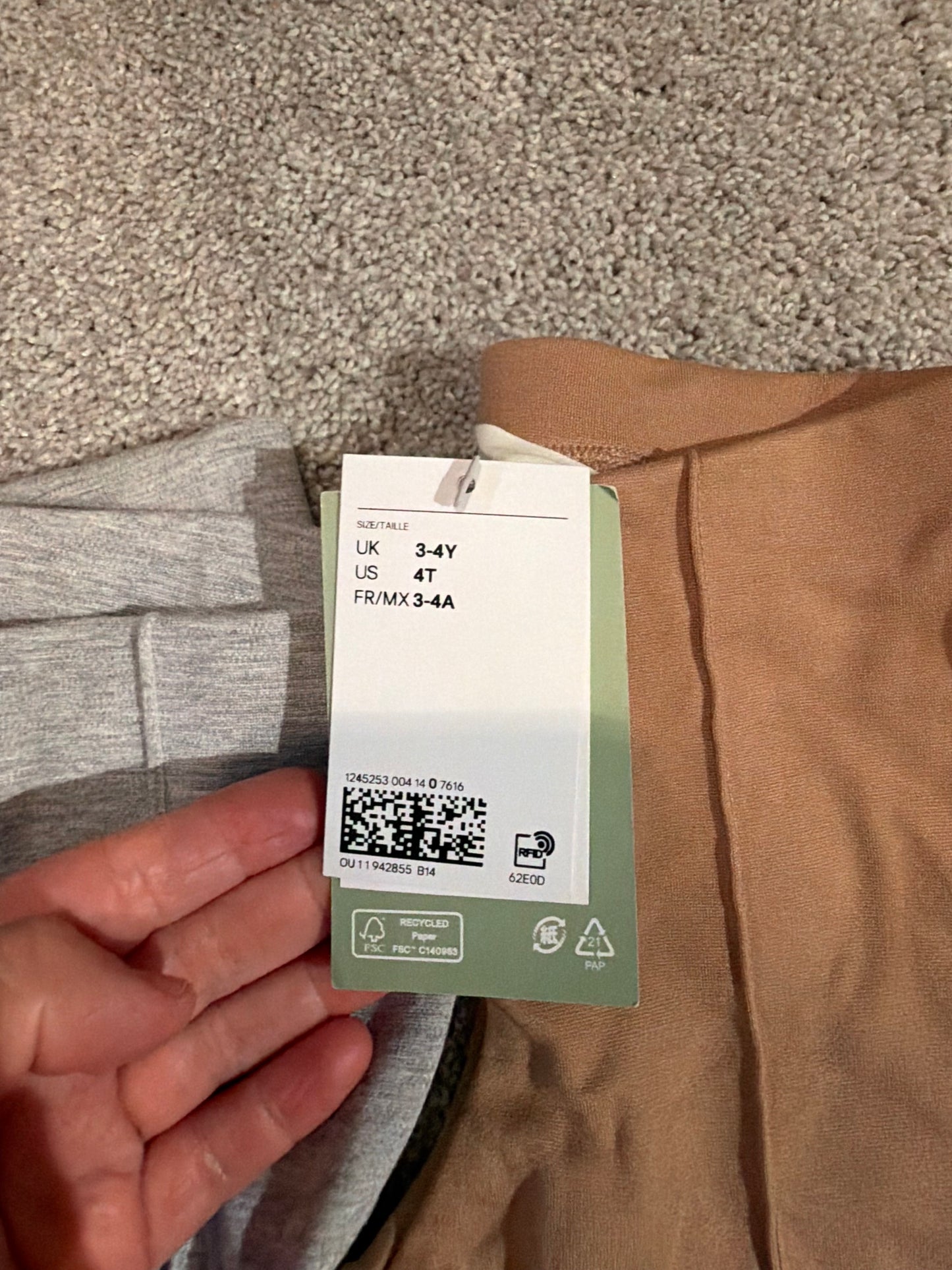 H&M Bundle Flare Leggings Toddler Size 4T NWT