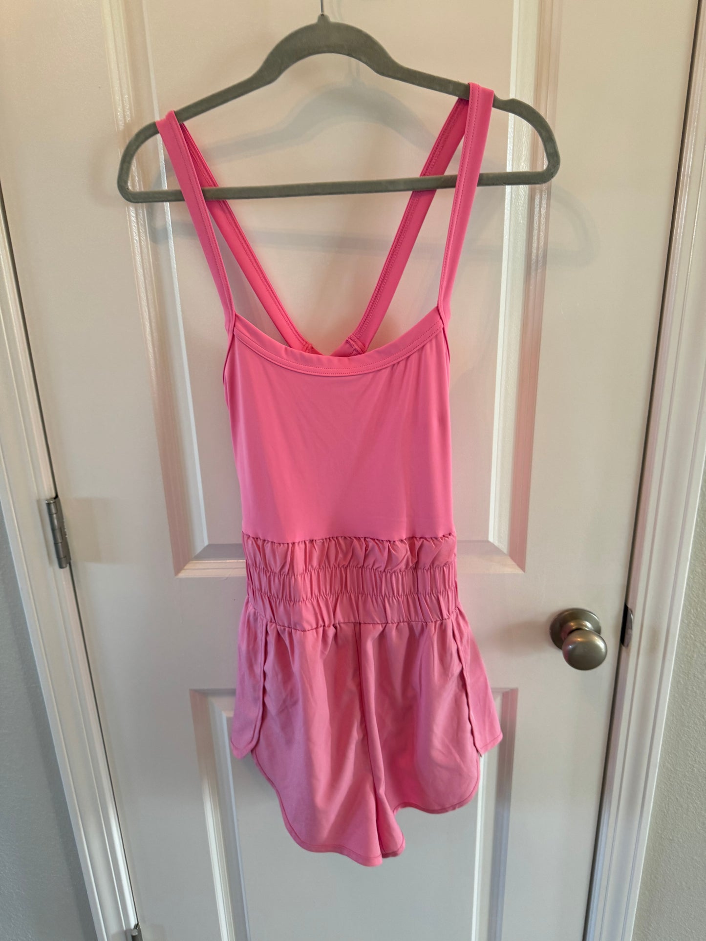 Active Romper Women’s Size Medium Pink