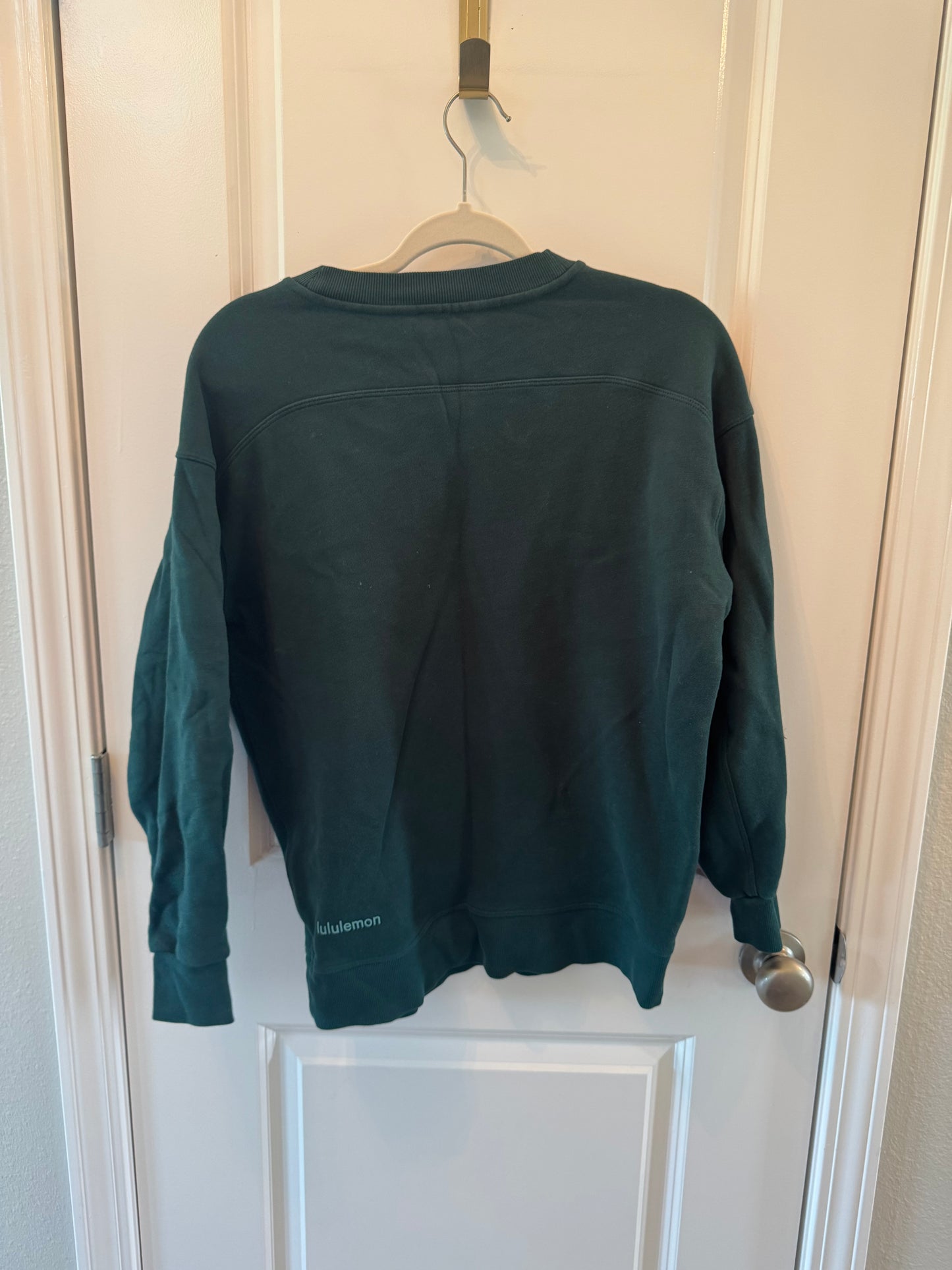 Lululemon Perfectly Oversized Crew Sweatshirt Women’s Small Storm Teal