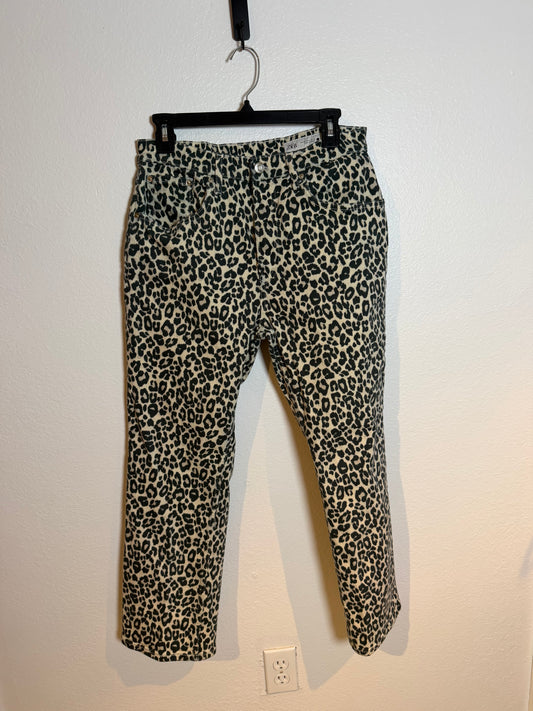 Zara Leopard Jeans Women’s Size 28/6