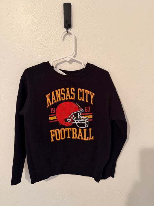 Kansas City Football Sweatshirt Girl’s Size 5/6