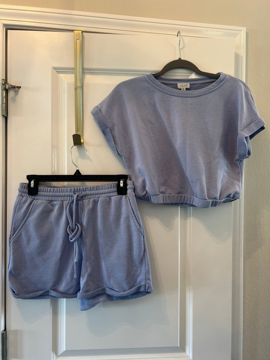 Le Lis Athleisure Matching Set Women’s Size Small Baby Blue