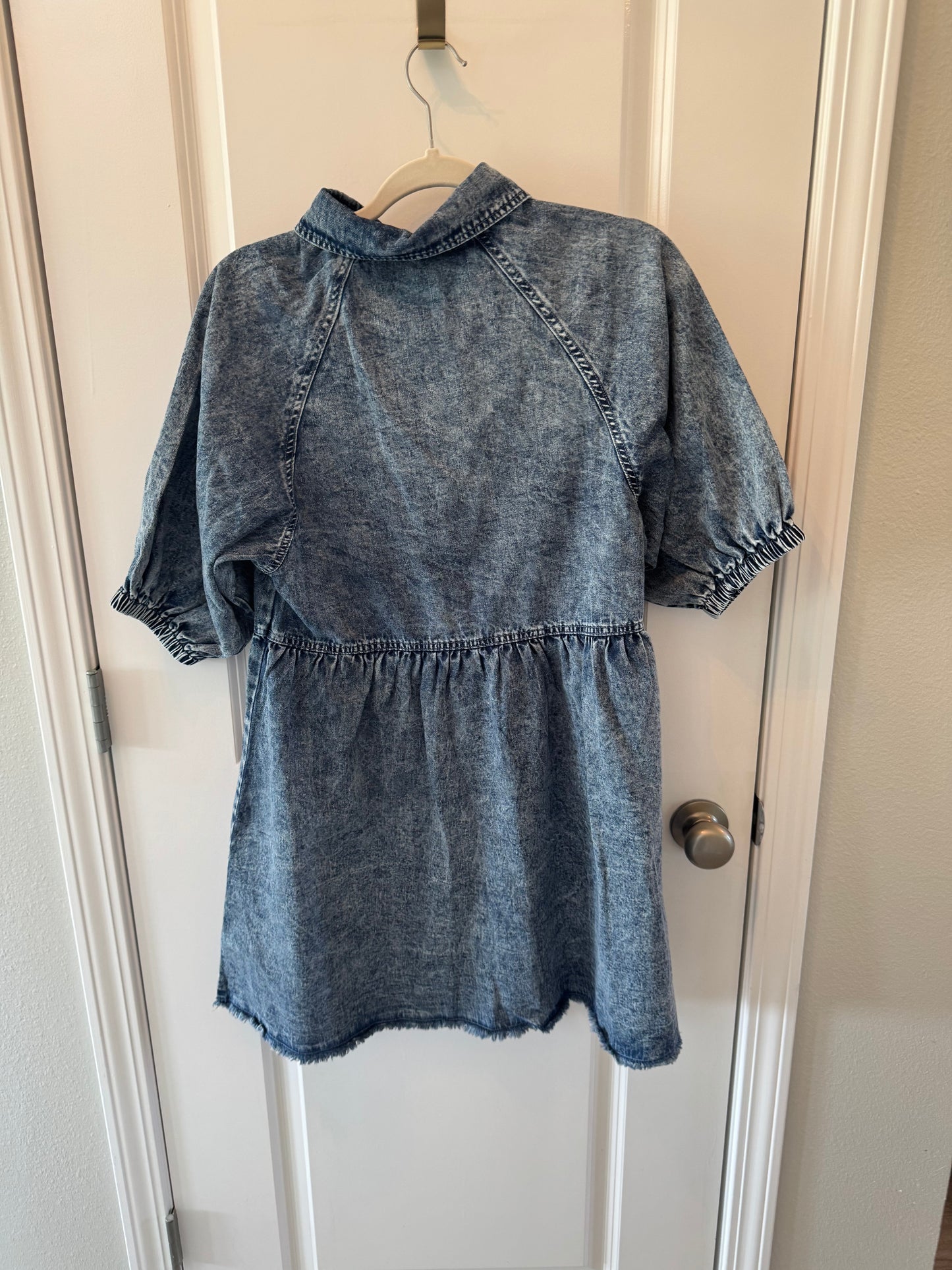 Acid Wash Denim Dress Women’s Small